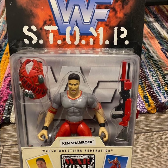 WWF WWE Ken Shamrock Wrestling Figure - Picture 1 of 1